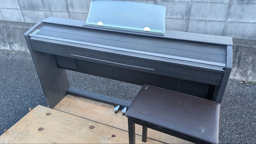 送料込み CASIO 電子ピアノ privia PX-720 07年製 ★激美品