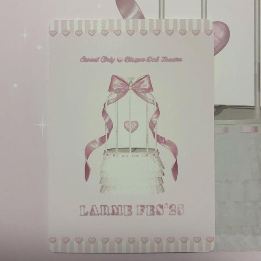 ラルムフェス　LARME 川本笑瑠　CUTIESTREET ランダムトレカ　特典