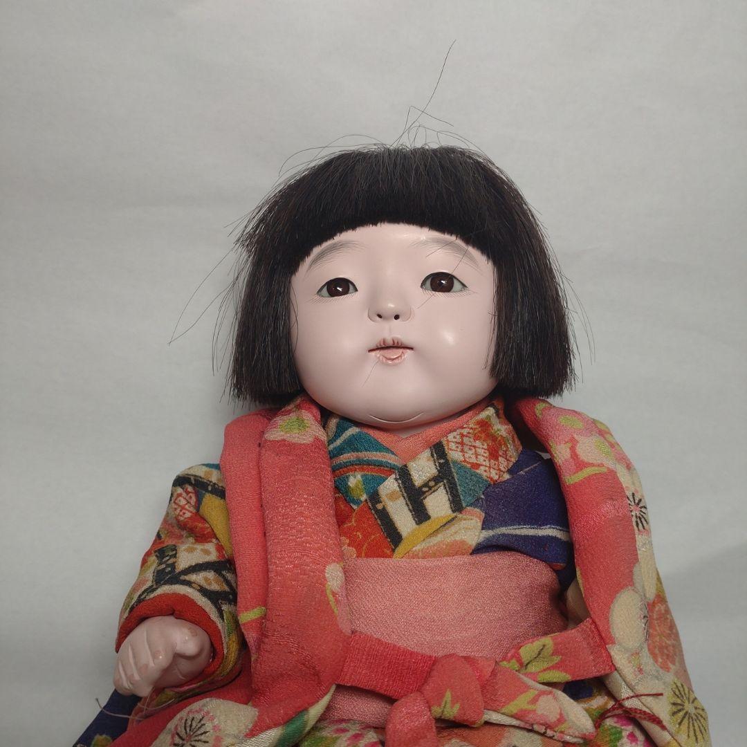 幼人形古布一対・松乾斎東光作