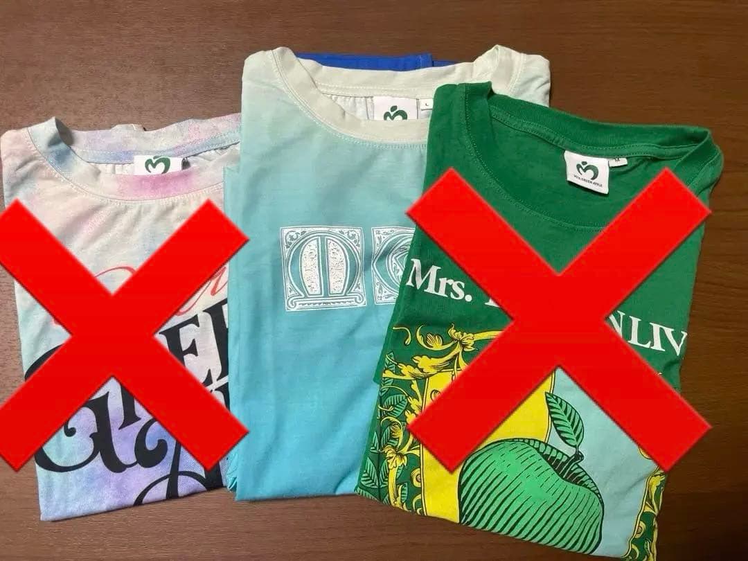 ミセス 対バンライブ アトランティス Tシャツ 3枚セット