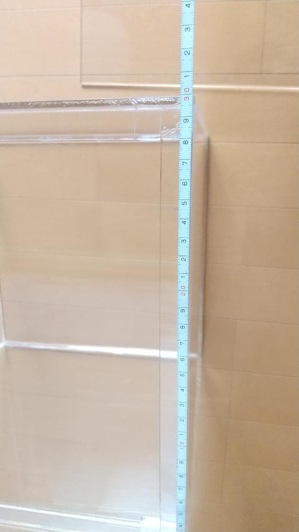美品 アクリル水槽 蓋付 300 正方形 キューブ