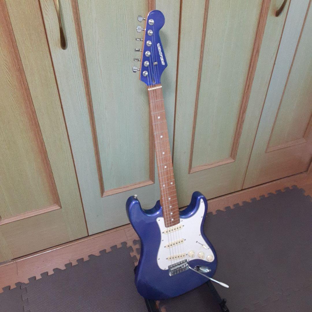 SELDER メタリックブルー エレキギター