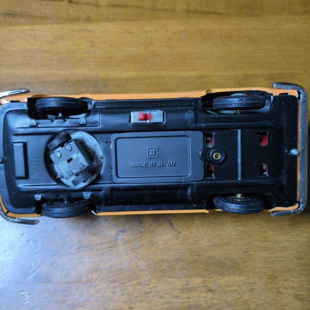 萬代屋（旧バンダイ）ブリキ フォルクスワーゲン タイプⅡ バス テレビ中継車