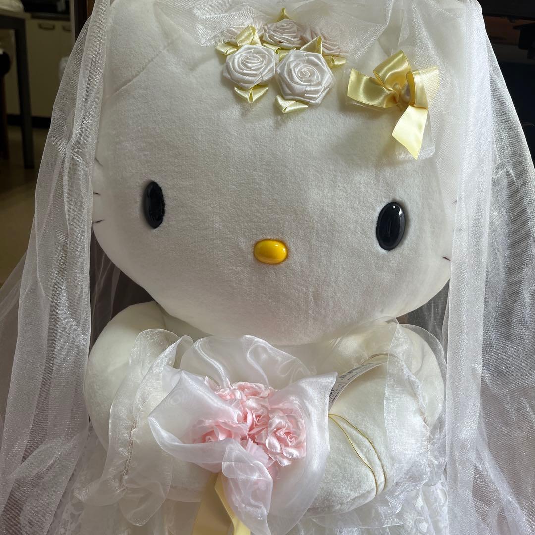 ハローキティ ウエディングドレス ぬいぐるみ