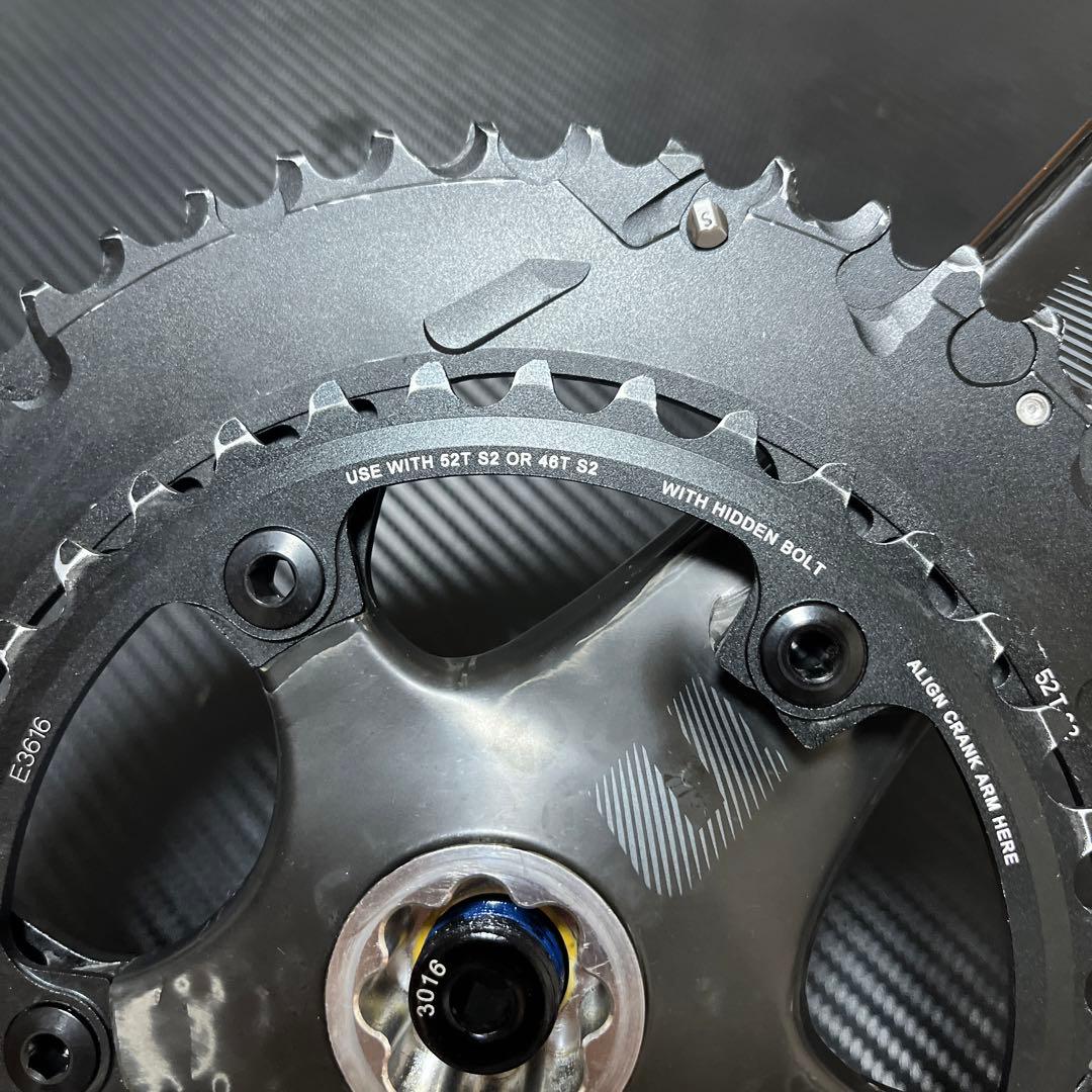 SRAM RED22 カーボンクランクセット 52-36 170mm PF30