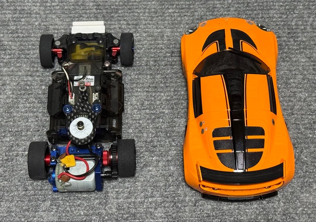 京商 ミニッツ ロータス エキシージ オレンジ　& MR-03 シャーシセット