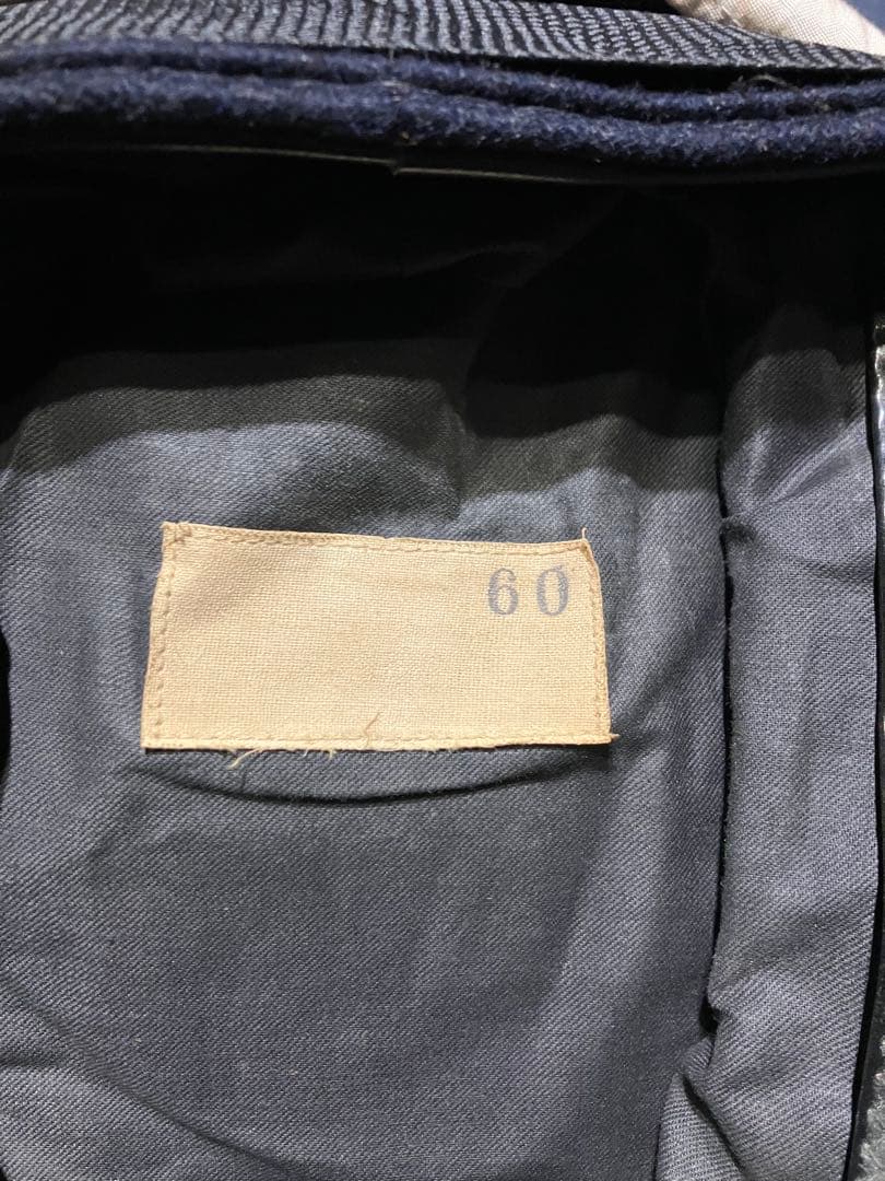 旧日本海軍 将校用 制帽 実物 ヴィンテージ 昭和10年代 サイズ60