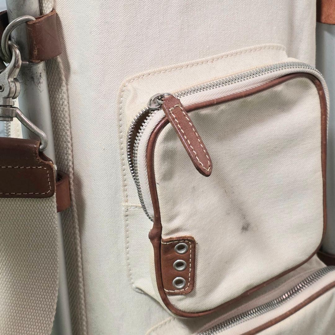 【希少】ミズノ フレームウォーカー × 木の庄帆布 キャディバッグ スタンド式