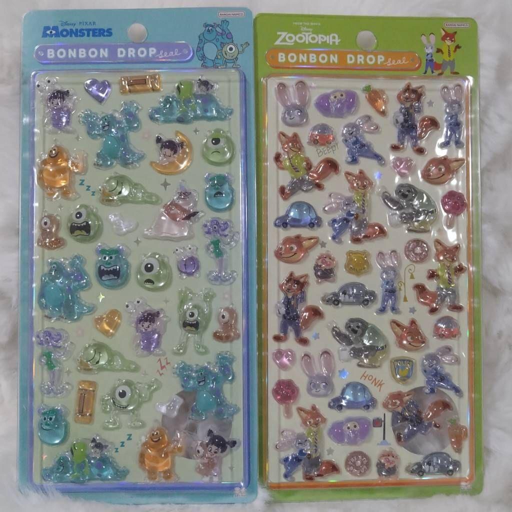 ディズニー ボンボンドロップシール 6枚セット