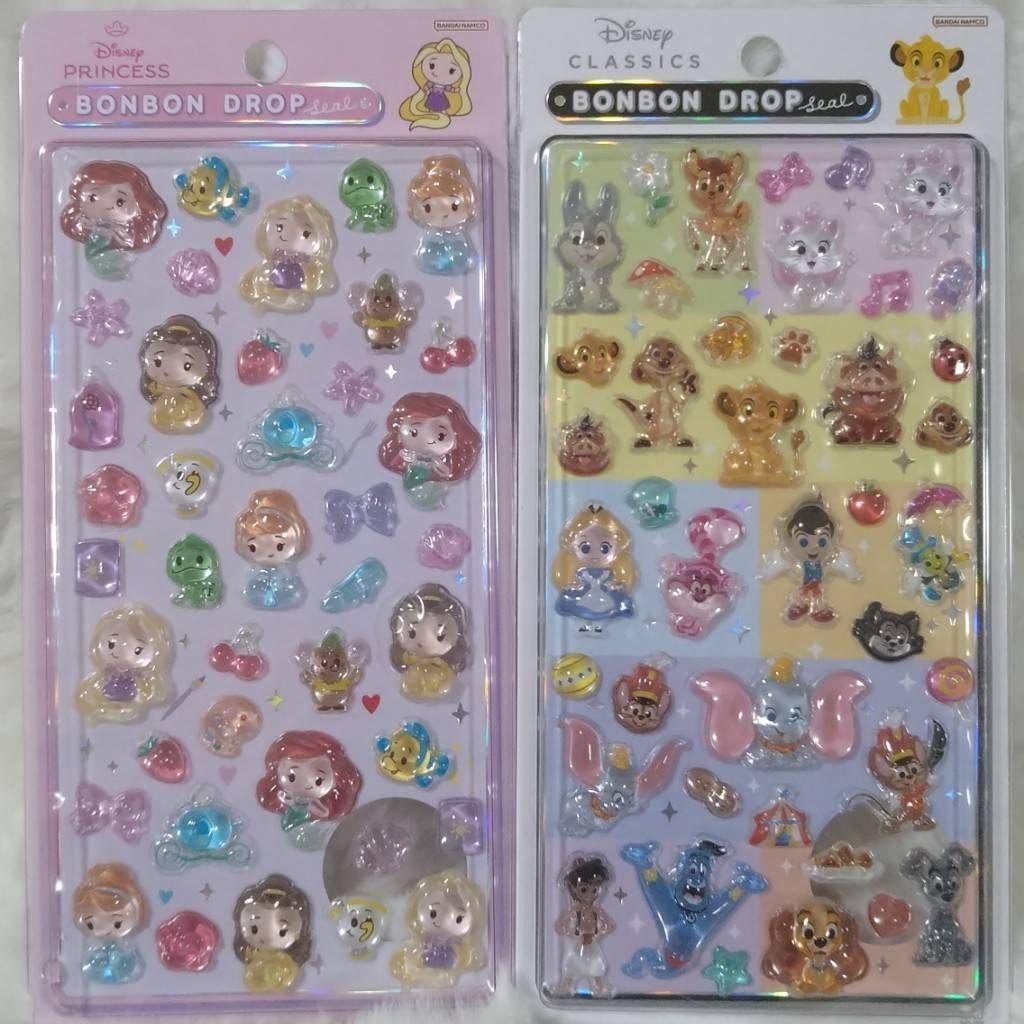 ディズニー ボンボンドロップシール 6枚セット