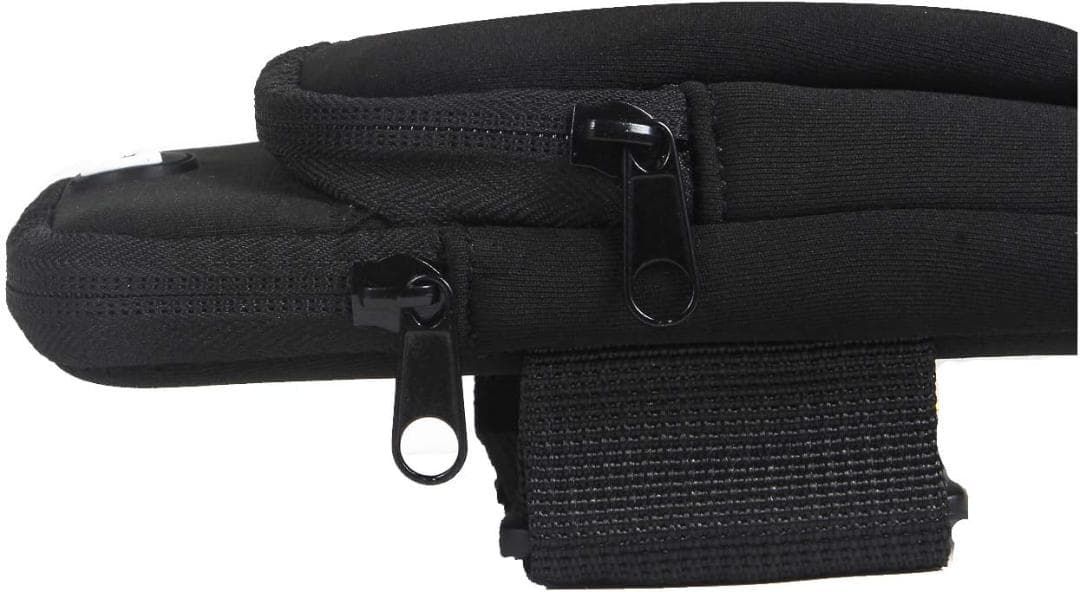 ☆スポーツアームバンド アームポーチ ウォーキング イヤホン穴付き