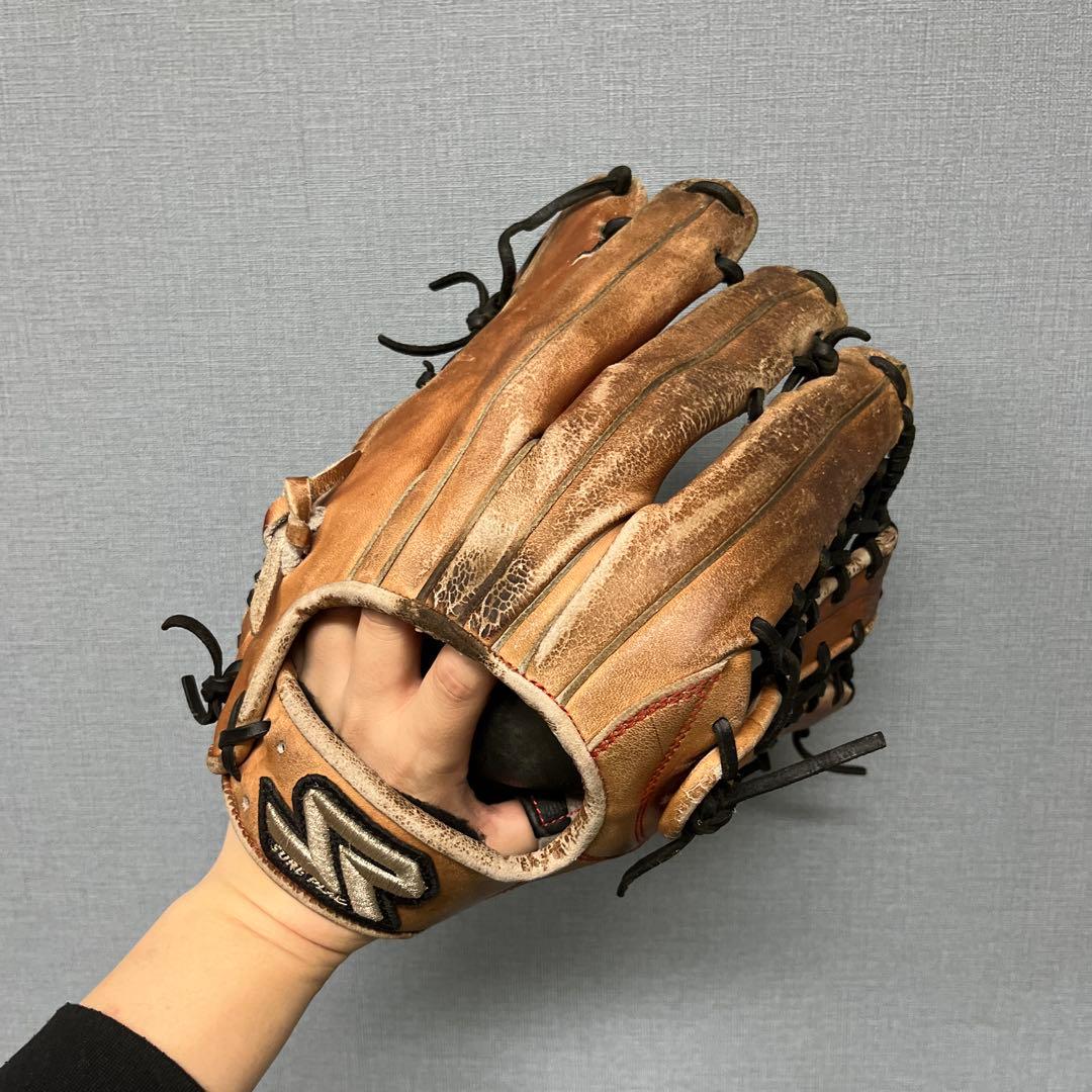 1207 シュアプレイ 型抜群 硬式 外野手用グローブ