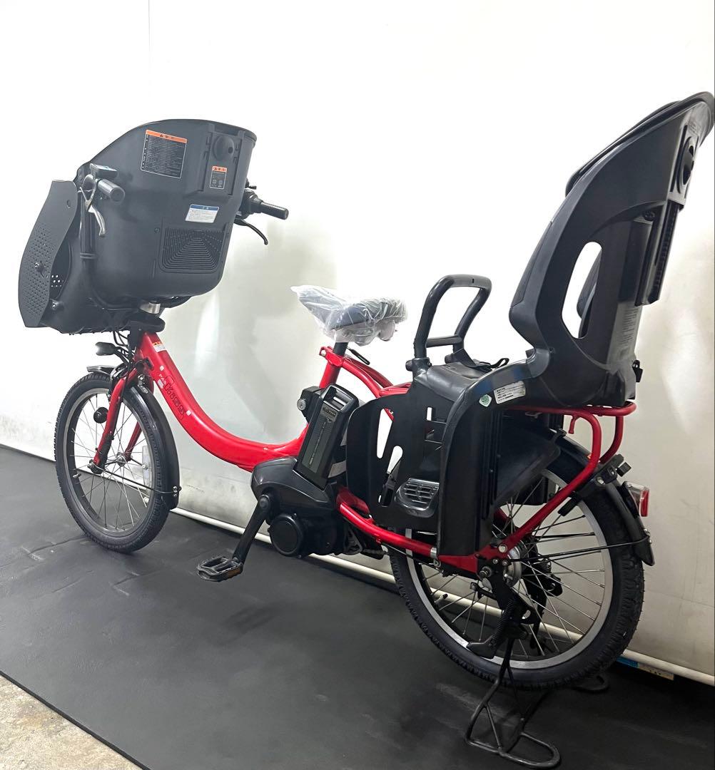 1年保証 送料無料　ヤマハ　パスミニアン　20インチ 赤色　電動アシスト自転車