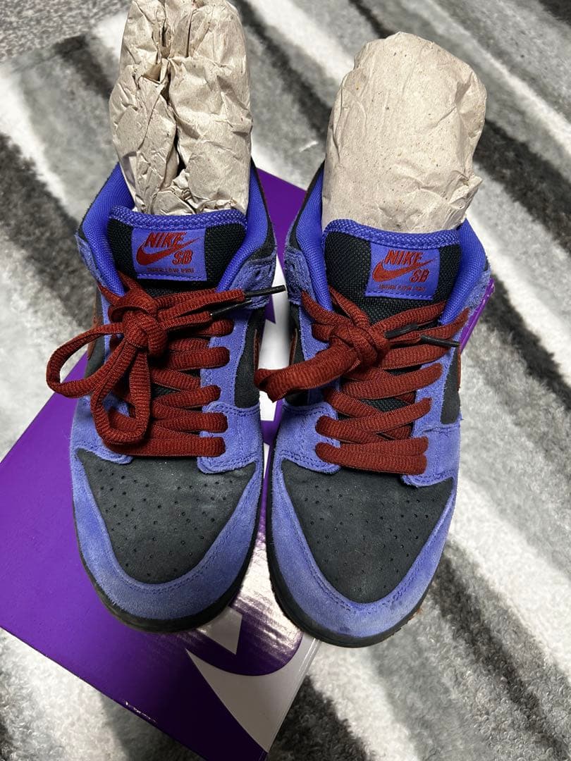Nike SB PRo スニーカー 紫/黒/赤　26.5cm