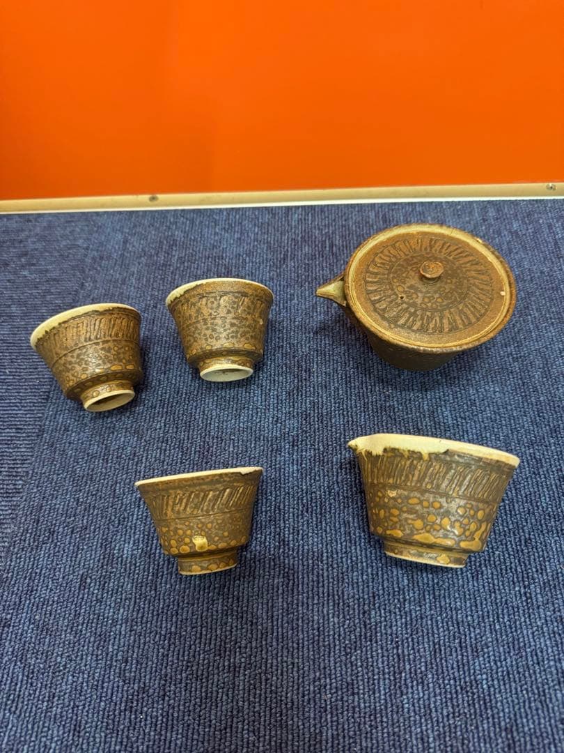 2015 有田焼　茶器セット　宝瓶1客　湯冷し1客　湯呑3客