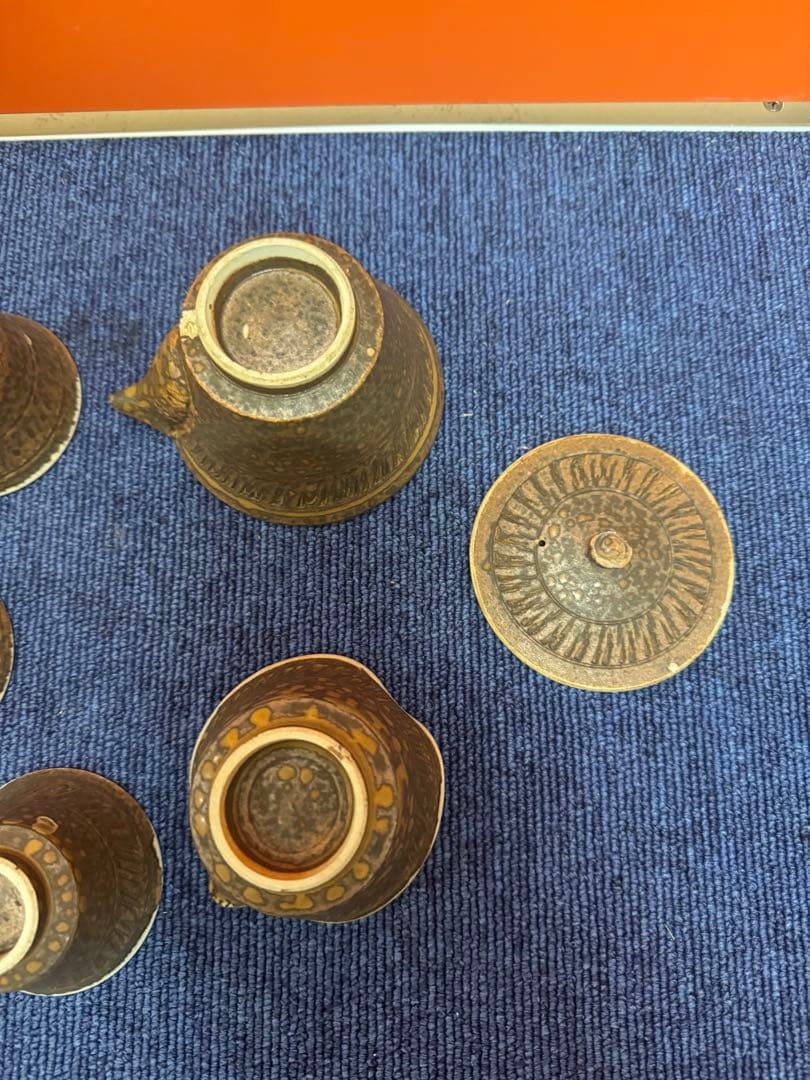 2015 有田焼　茶器セット　宝瓶1客　湯冷し1客　湯呑3客