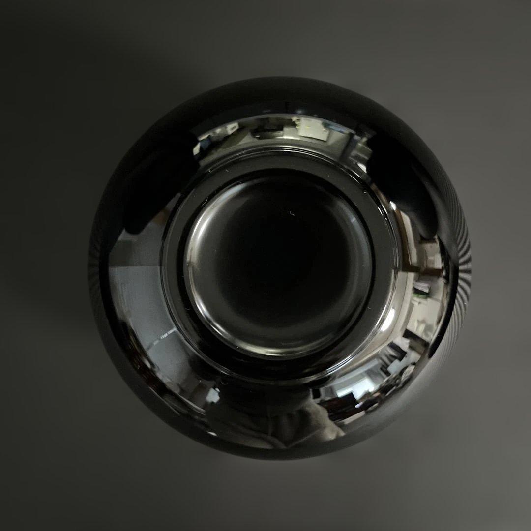 沈金　松　輪島塗　球形花器　漆器　重要無形文化財　天然漆