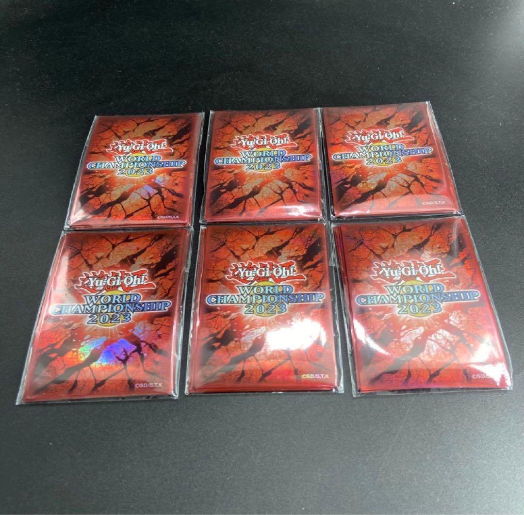 遊戯王　wcs2023 赤　スリーブ　60枚セット