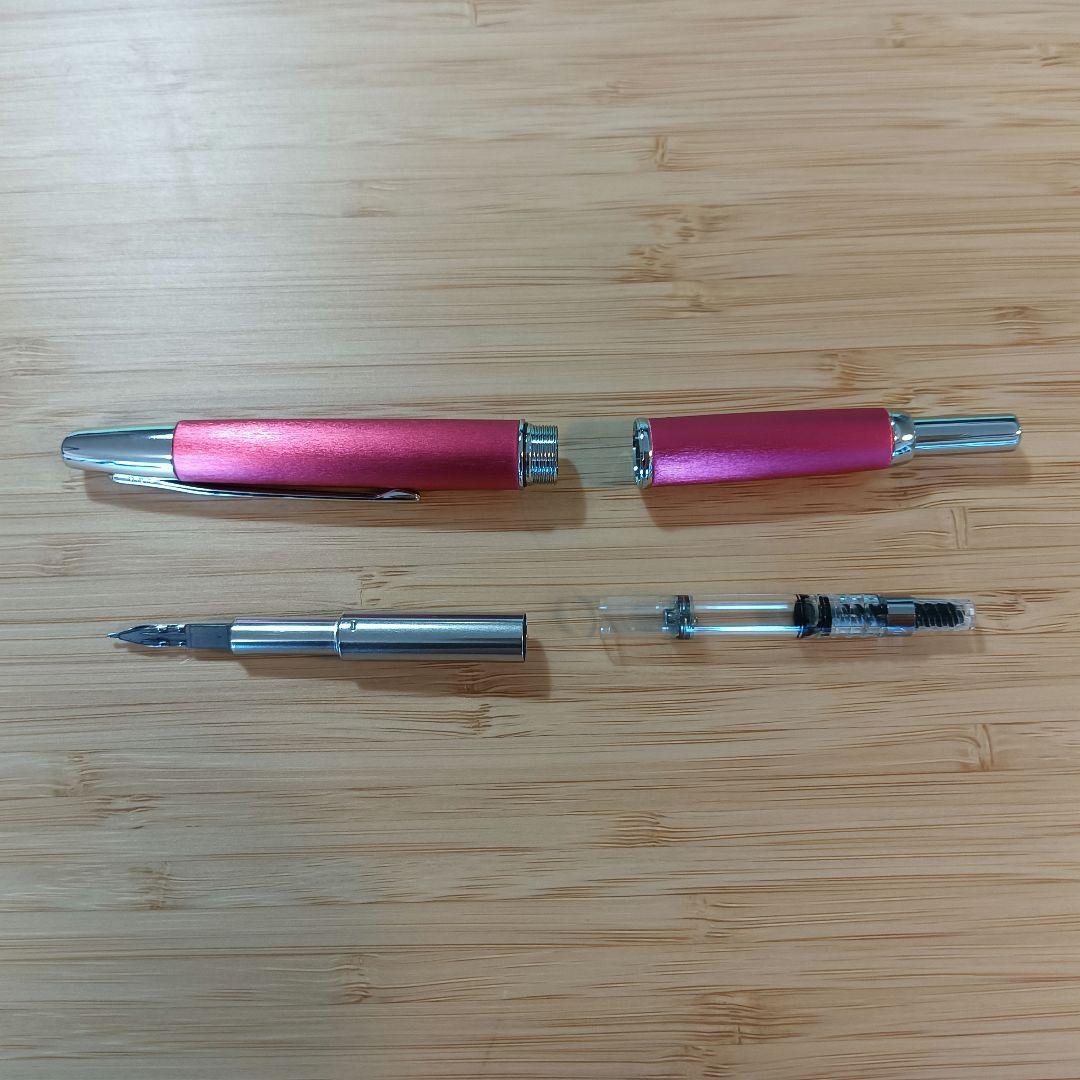 パイロット キャップレス・デシモ 20カラーズ コーラルピンクM（中字）