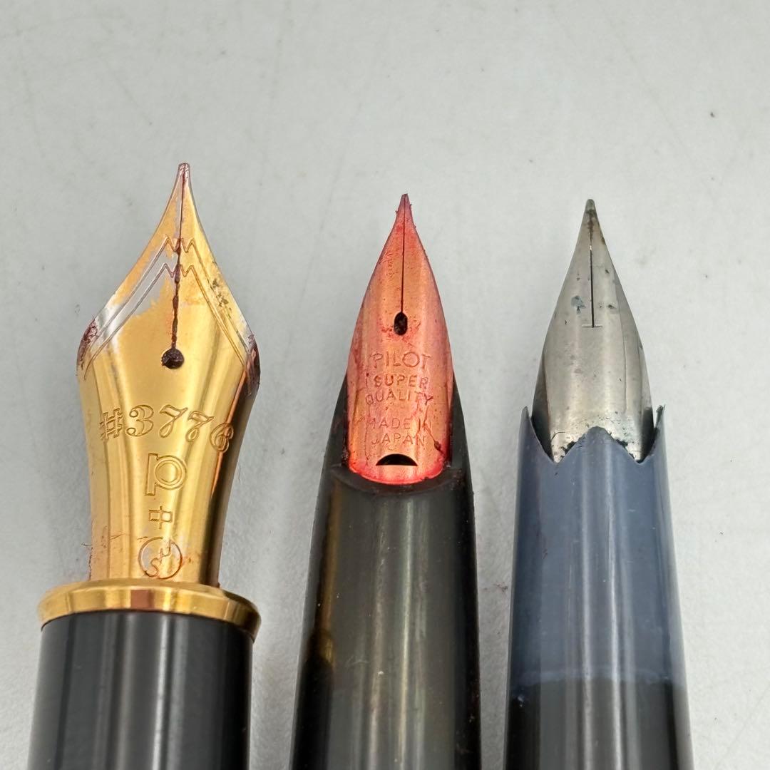 プラチナ パイロットほか 万年筆 まとめ売り ゴールド 0829-S6785s