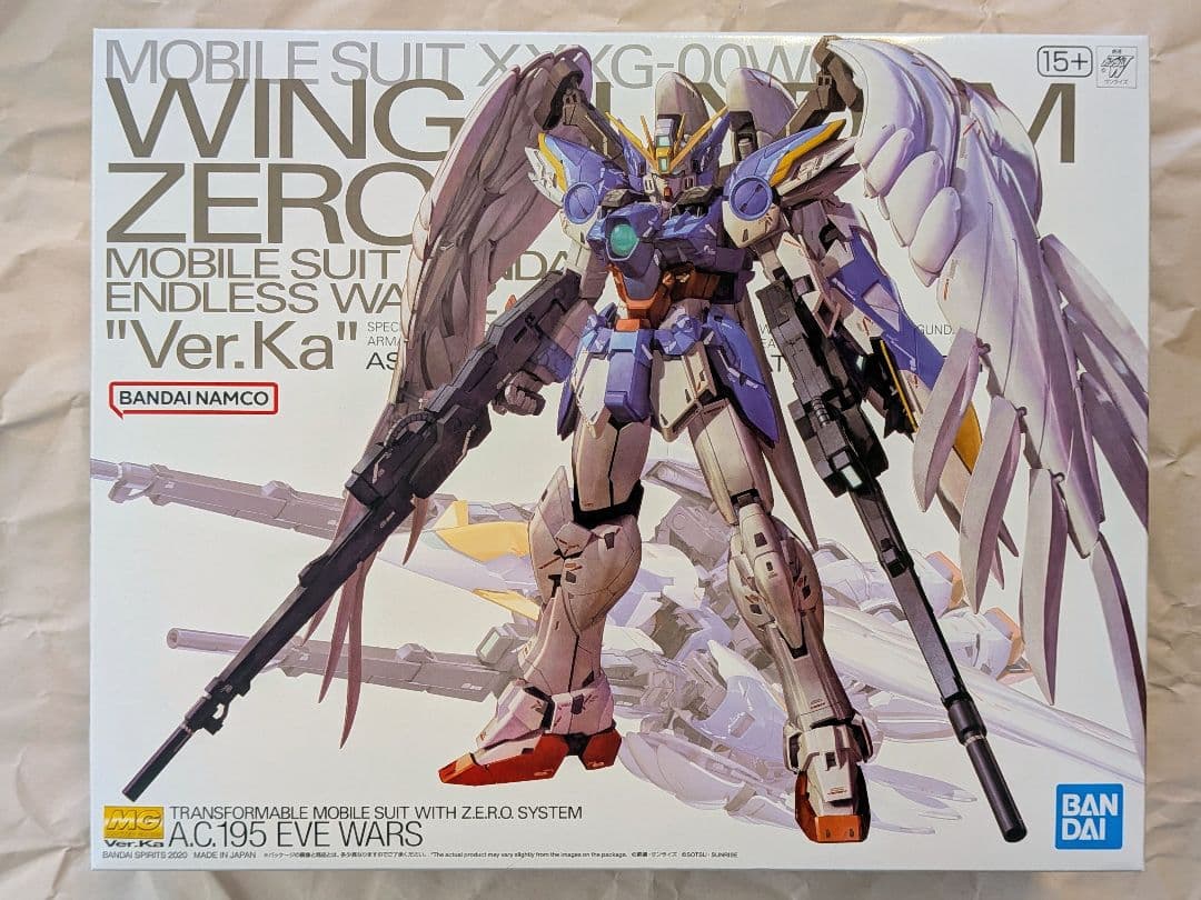 【新品未開封】MG 1/100 ウイングガンダムゼロEW Ver.Ka