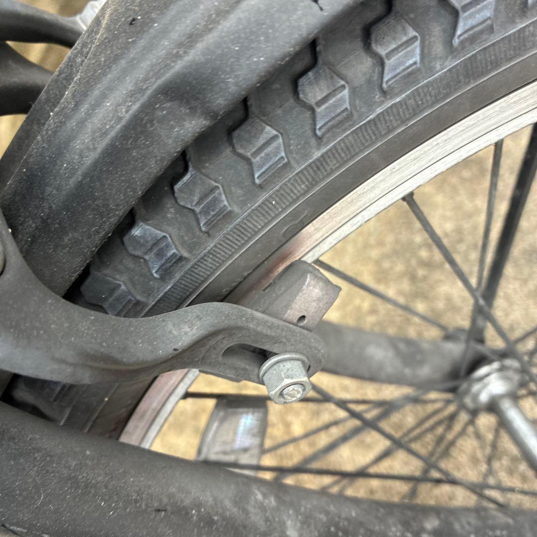 電動アシスト自転車 シティタイプ 黒