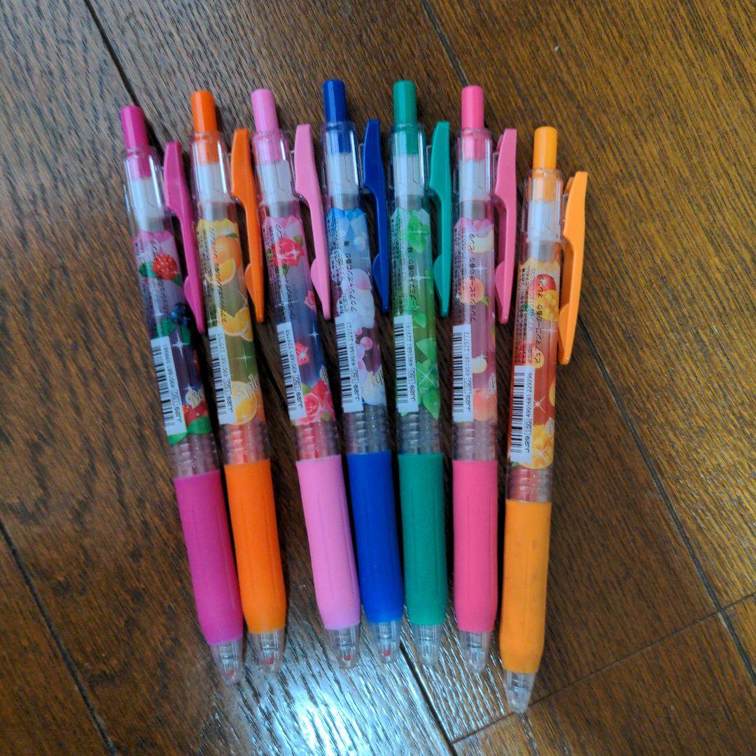 ZEBRA　サラサクリップボールペン　７色セット　フレッシュパラダイス