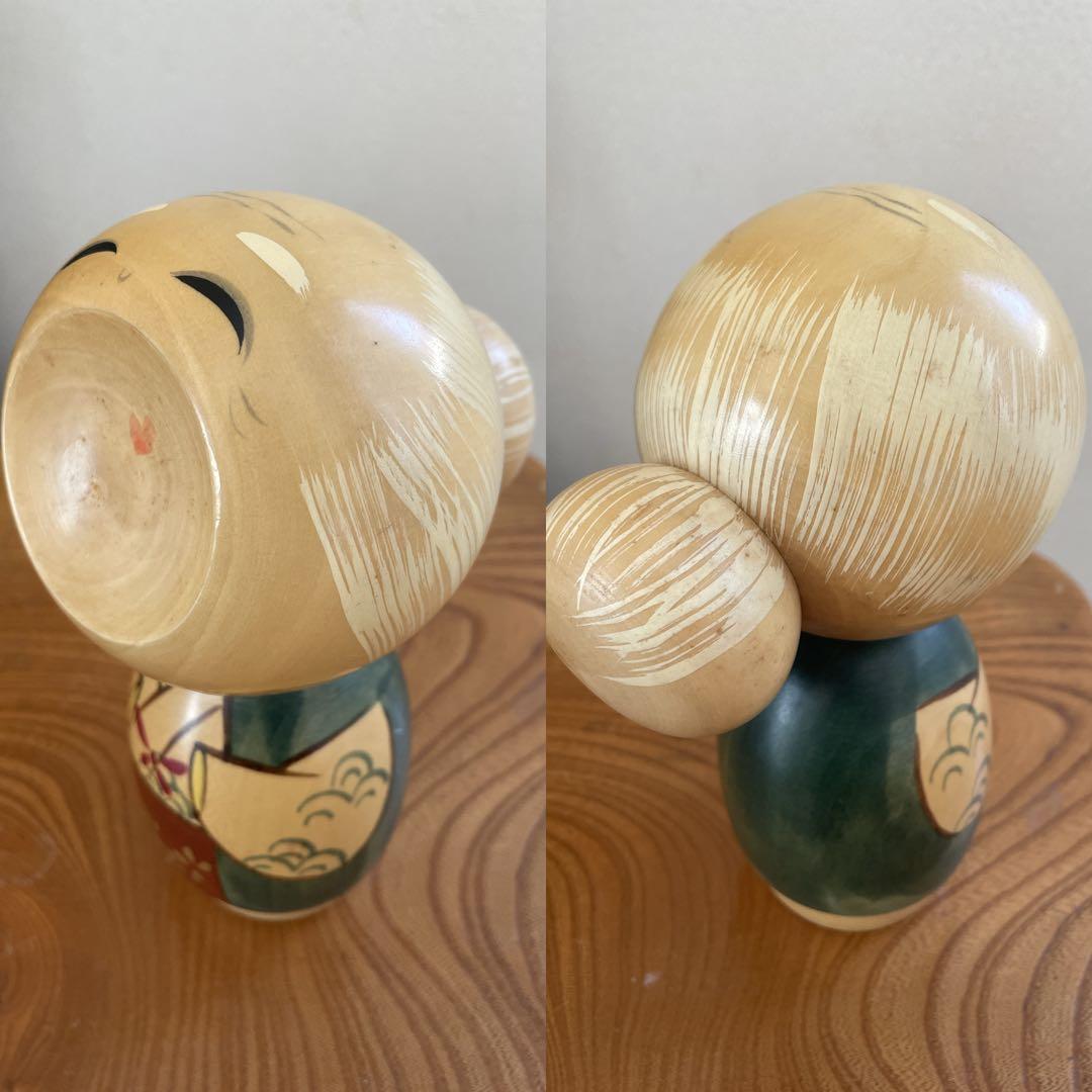 創作こけし　宮下はじめ作品6点　芭蕉　福笑いおじいちゃん・おばあちゃん