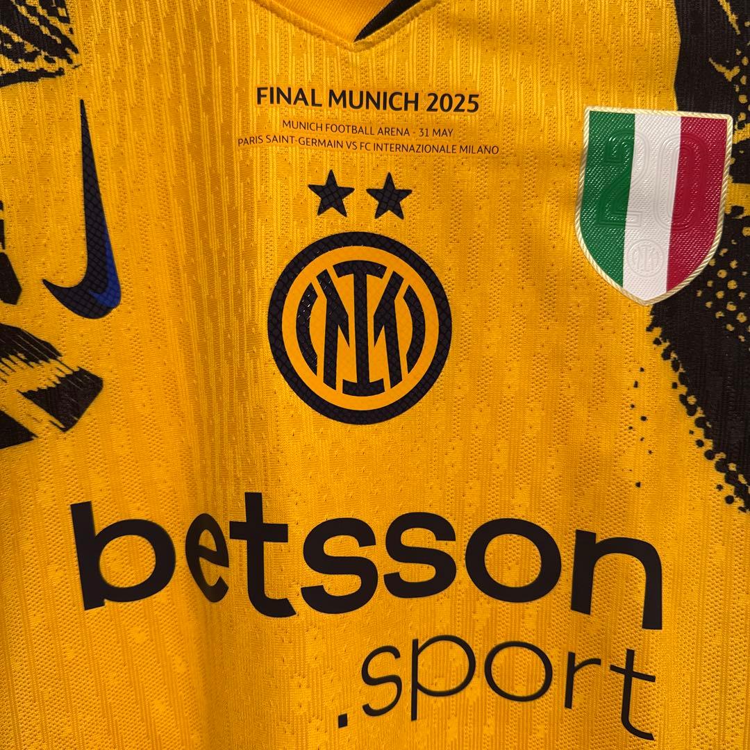 24-25 インテル サード オーセンティック ユニフォーム CL決勝