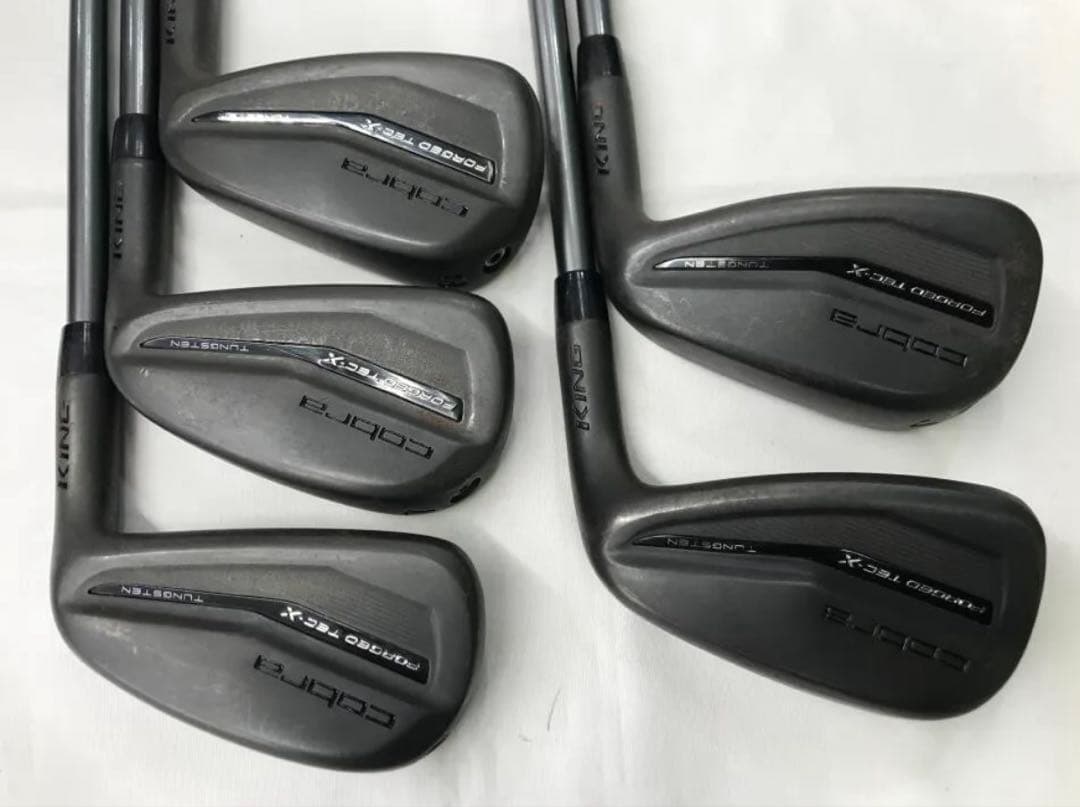 【値下げ】COBRA KING FORGED TEC X BLACK 5本セット