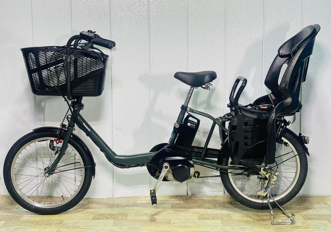 3013パナソニック12アンペア　3人乗り対応子供乗せ　電動アシスト自転車