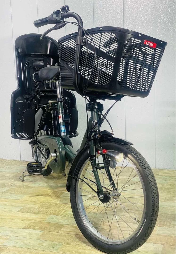 3013パナソニック12アンペア　3人乗り対応子供乗せ　電動アシスト自転車