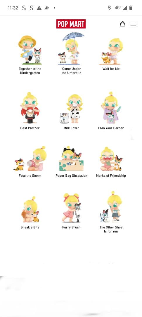 POP MART Baby Molly & Baby Tabby フィギュア