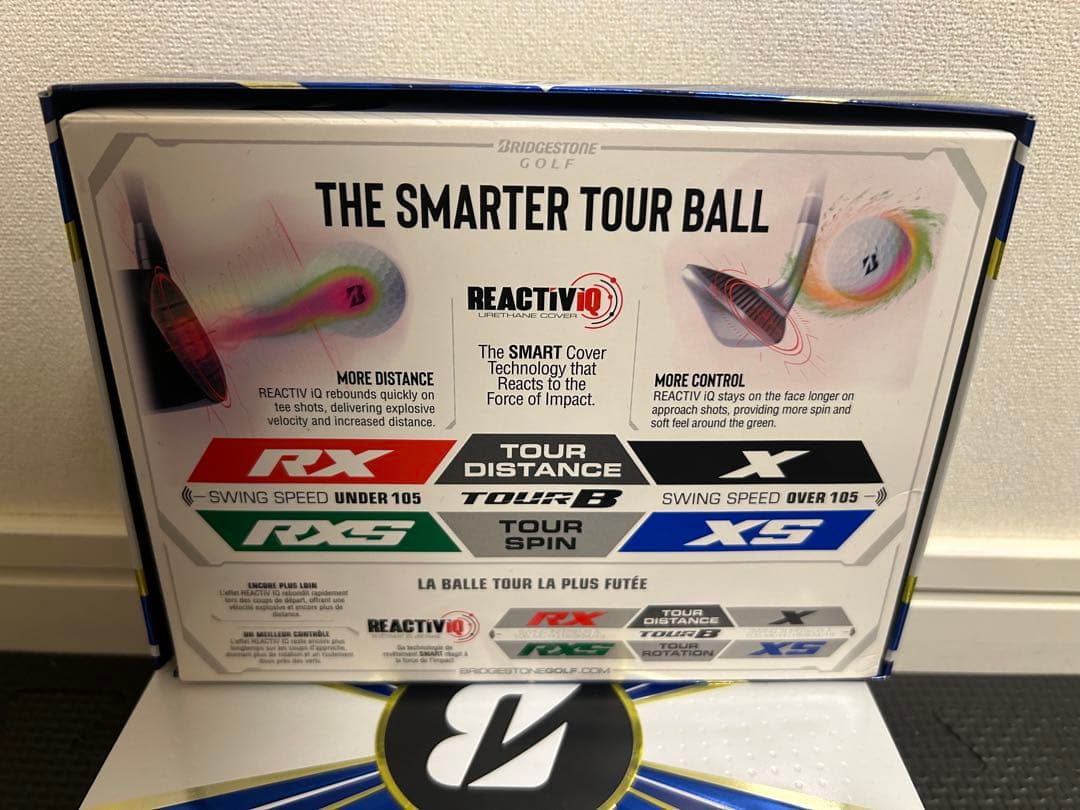 【新品】ブリヂストン TOURBXS USモデル 3ダース 2022年モデル