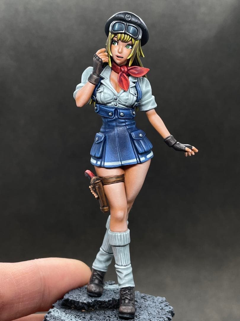 完成品 PLAMAX 山下しゅんや ミリタリーキューティーズ バーニー 1/20