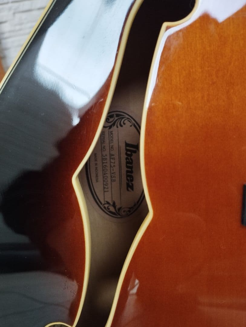 Ibanez AF75-VSB フルアコ アイバニーズ