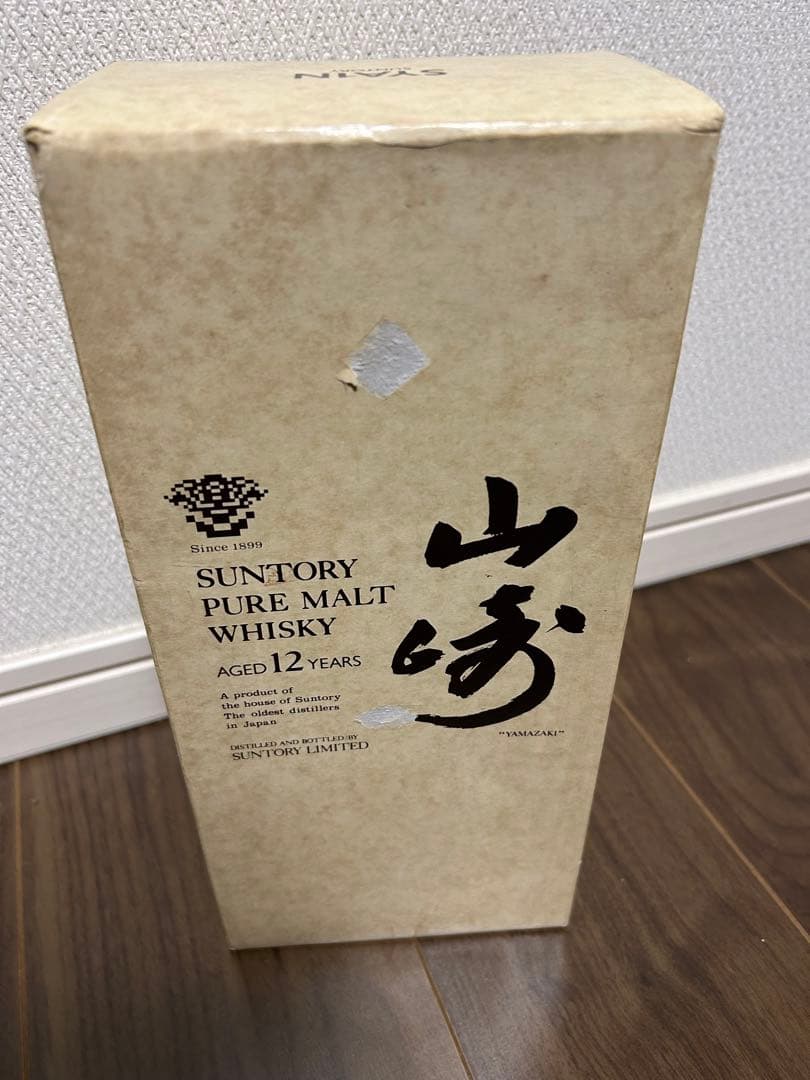 ◇サントリー 山崎 12年 ピュアモルト750ml 43% 箱付き ジャパニーズ