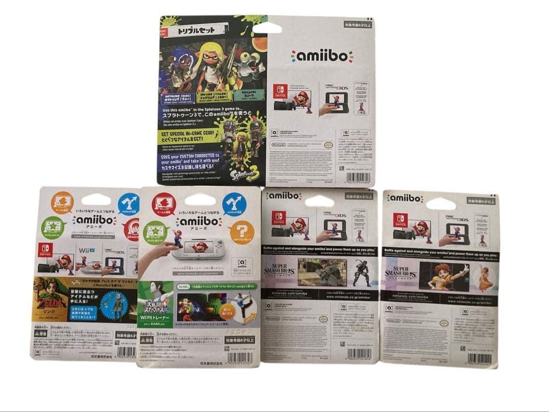 新品・未開封　amiibo セット売り