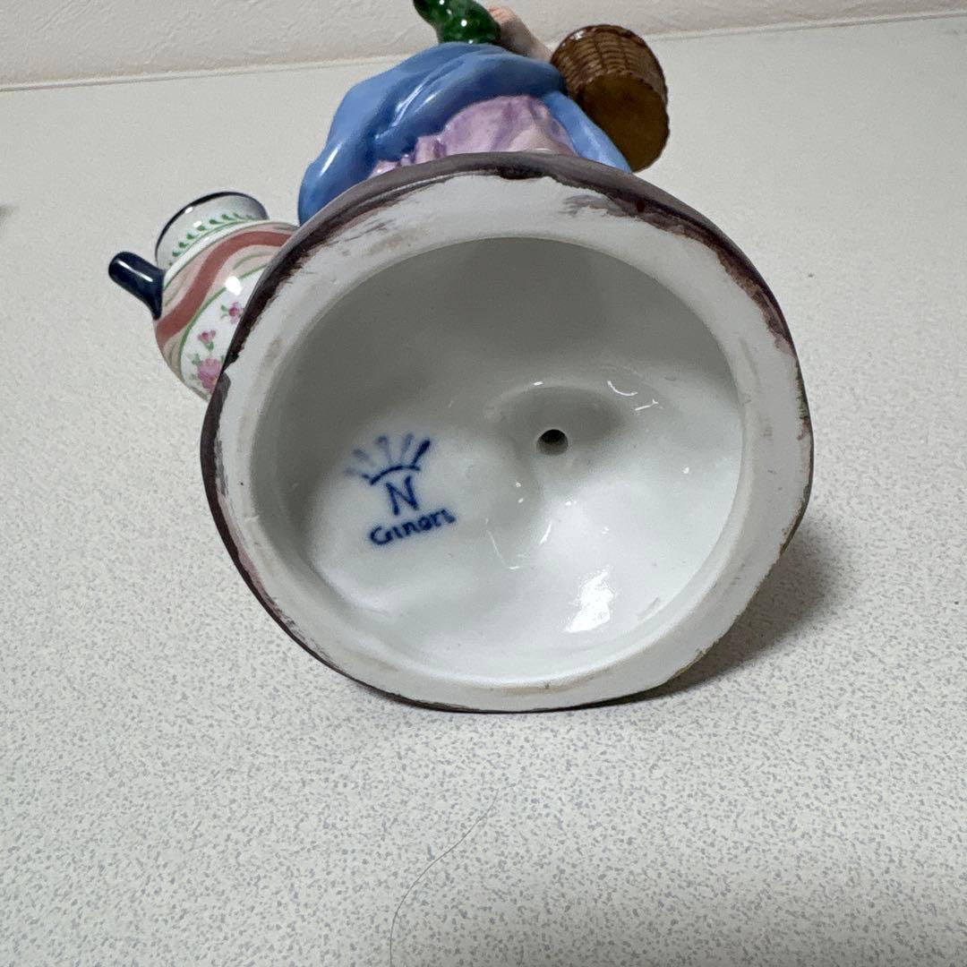 リチャードジノリ 人形 陶器製 女性 フィギュリン