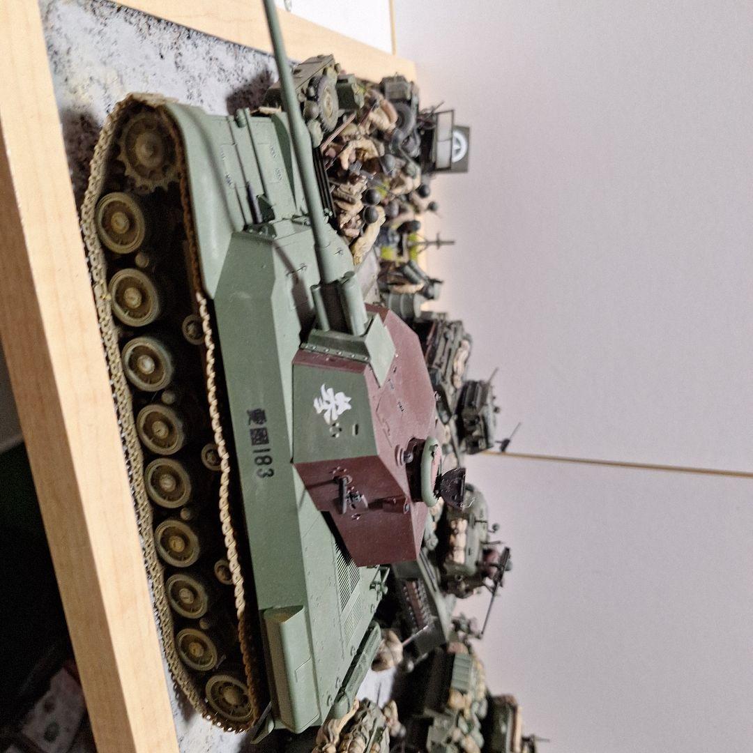 ジオラマ完成品　タミヤ1/35プラモデル