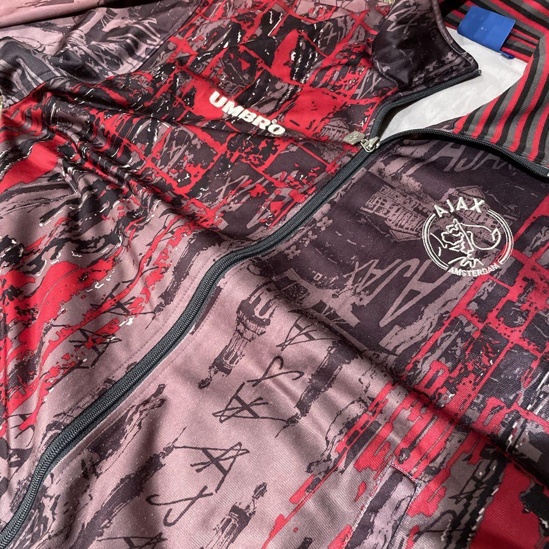 【極レア】90s'/UMBRO×AJAXアヤックス/トラックジャケット/M