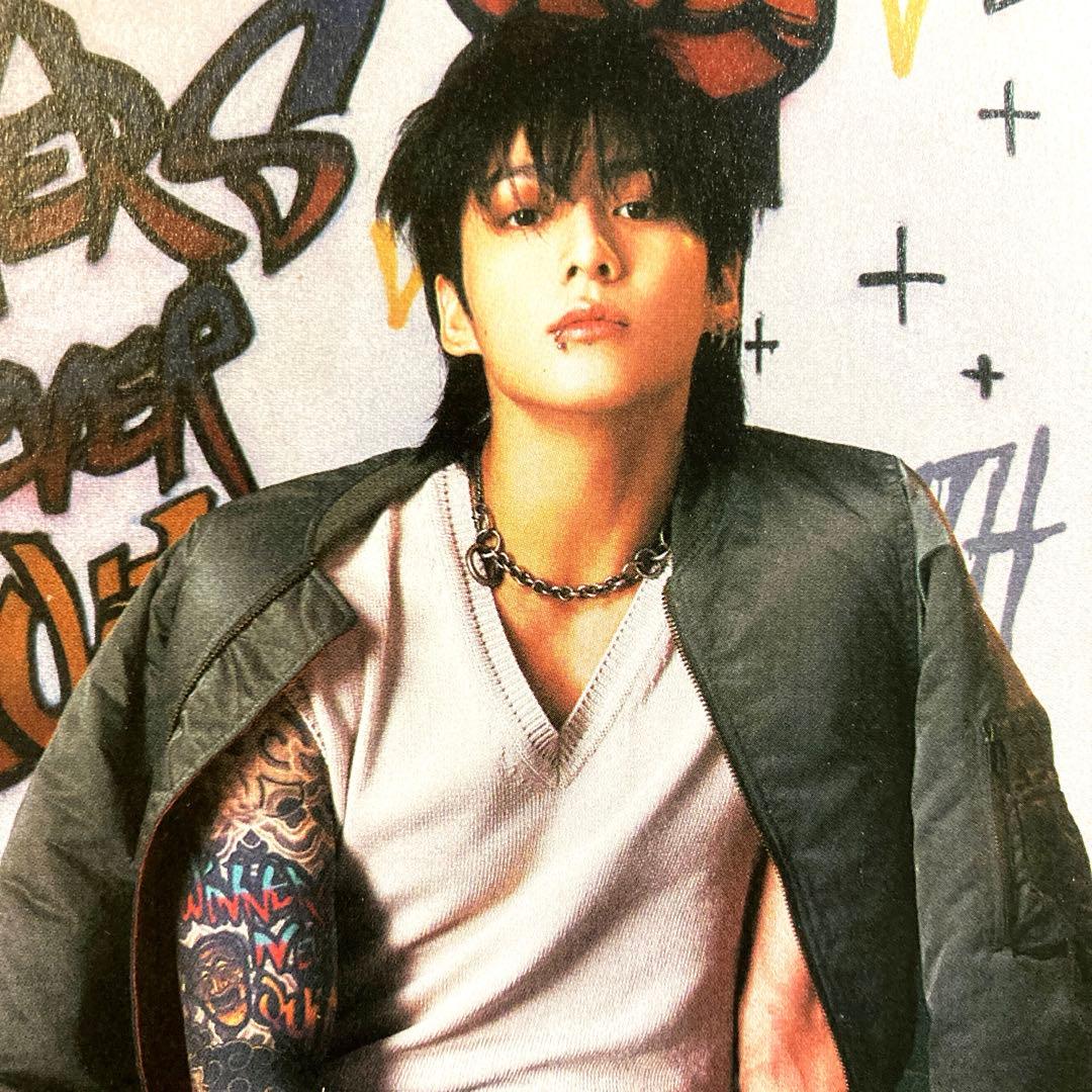 ジョングク直筆サイン入り公式ポストカード写真…BTS…防弾少年団…