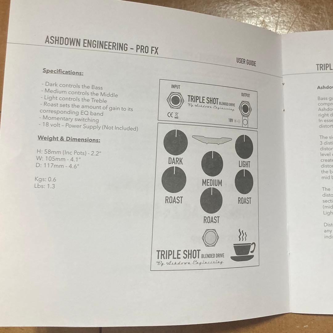 MACCHIATO COMP ベースエフェクター【元箱・取説付】