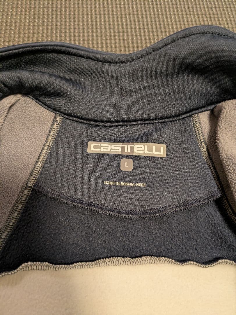 CASTELLI MORTIROLO VI ウインタージャケット ネイビー L