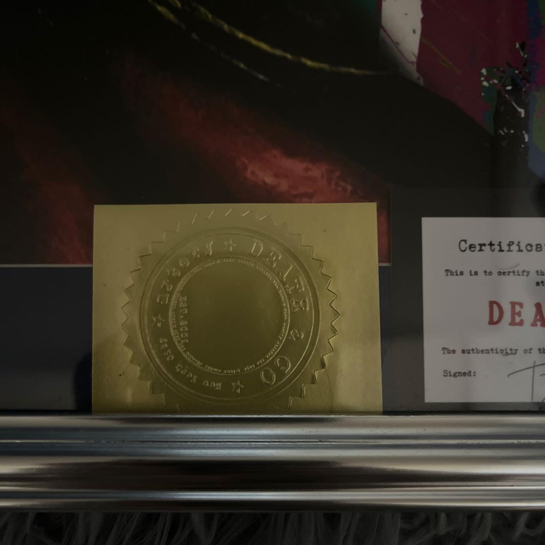 Joker アートプリント DEATH NYC 認証書付き