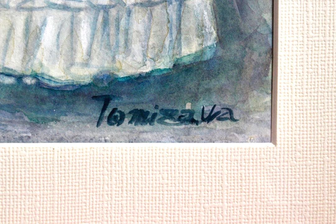 花乙女コレクション【Tomizawa　仮題・フランス人形　水彩画】