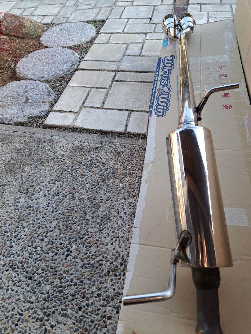 DA16T-DA63T差し込みタイプのウイルスウィンディアルマフラー