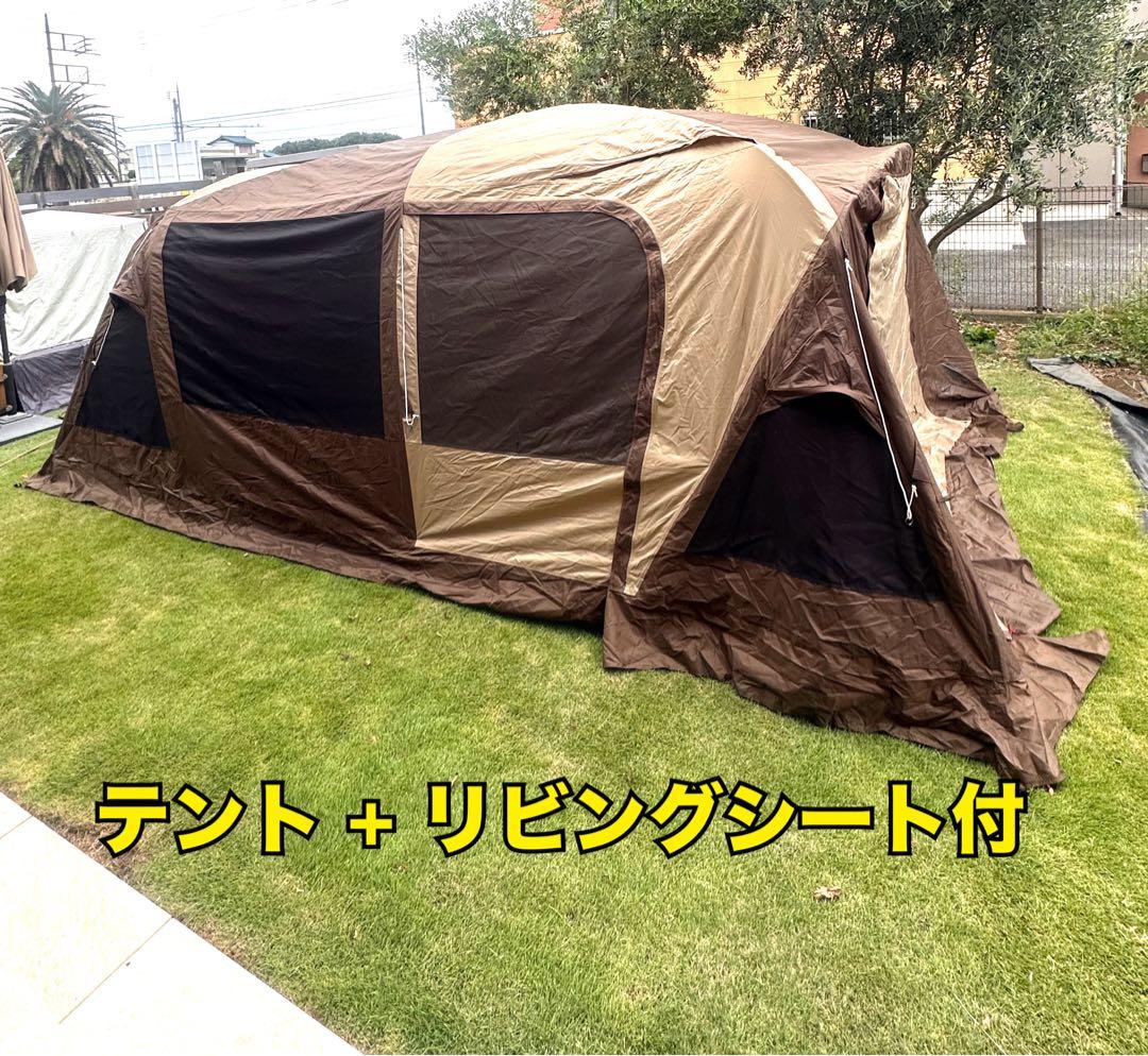 3回のみ使用 小川テント Tierra Largo⭐︎別売りリビングシート付けます