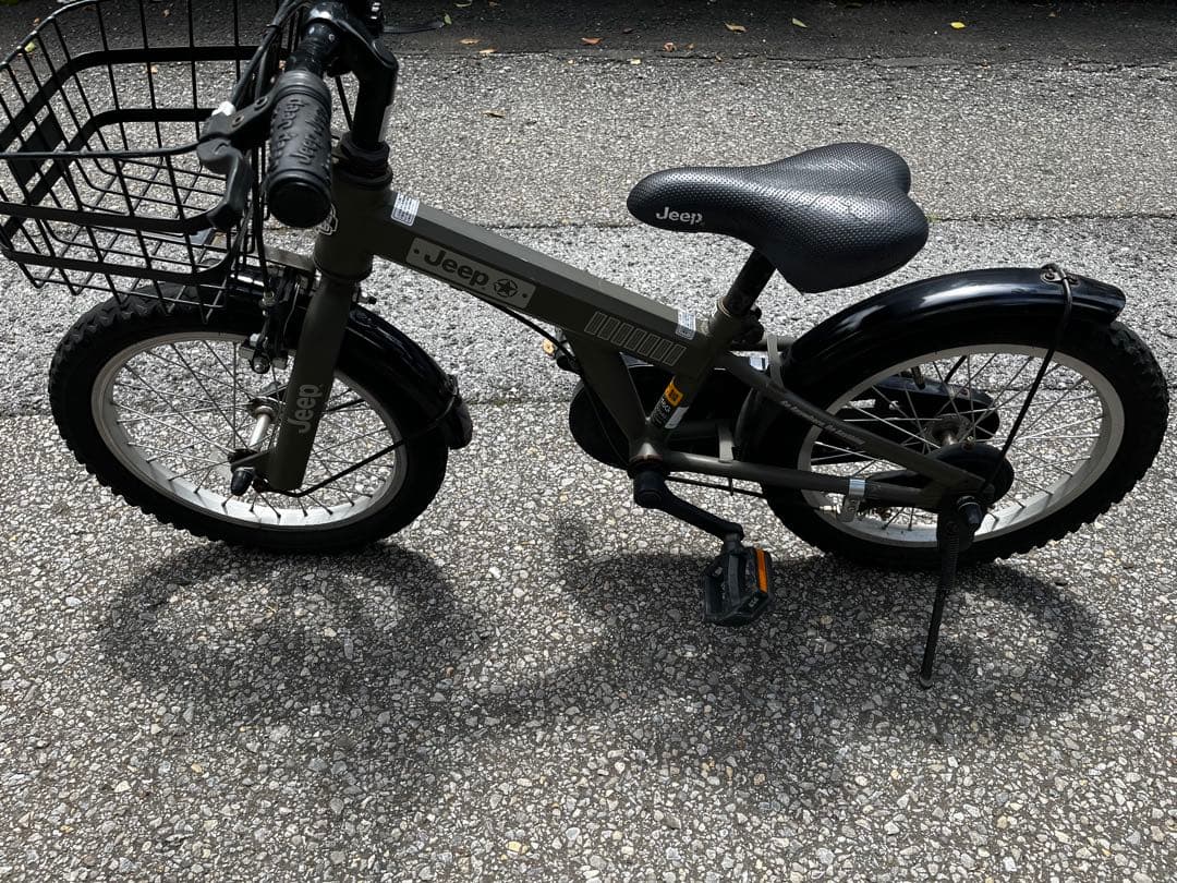 Jeep 子供用自転車 カーキ　16インチ
