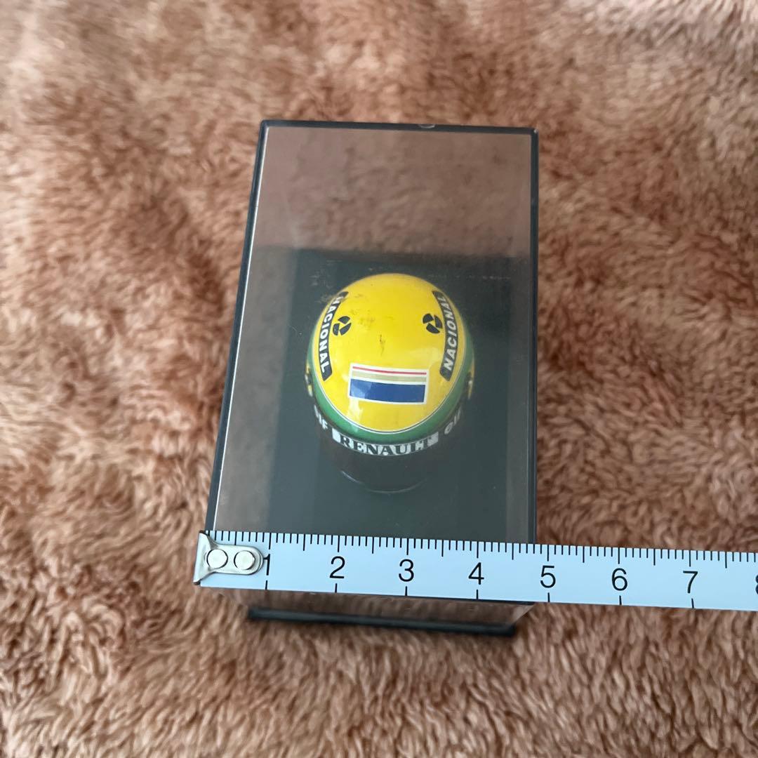 レア品　ミニチャンプス　アイルトン・セナ 1/8サイズ【ミニチュアヘルメット】